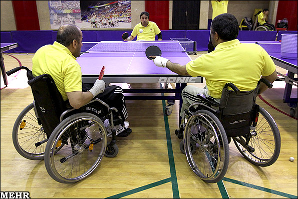 تنیس روی میز معلولان